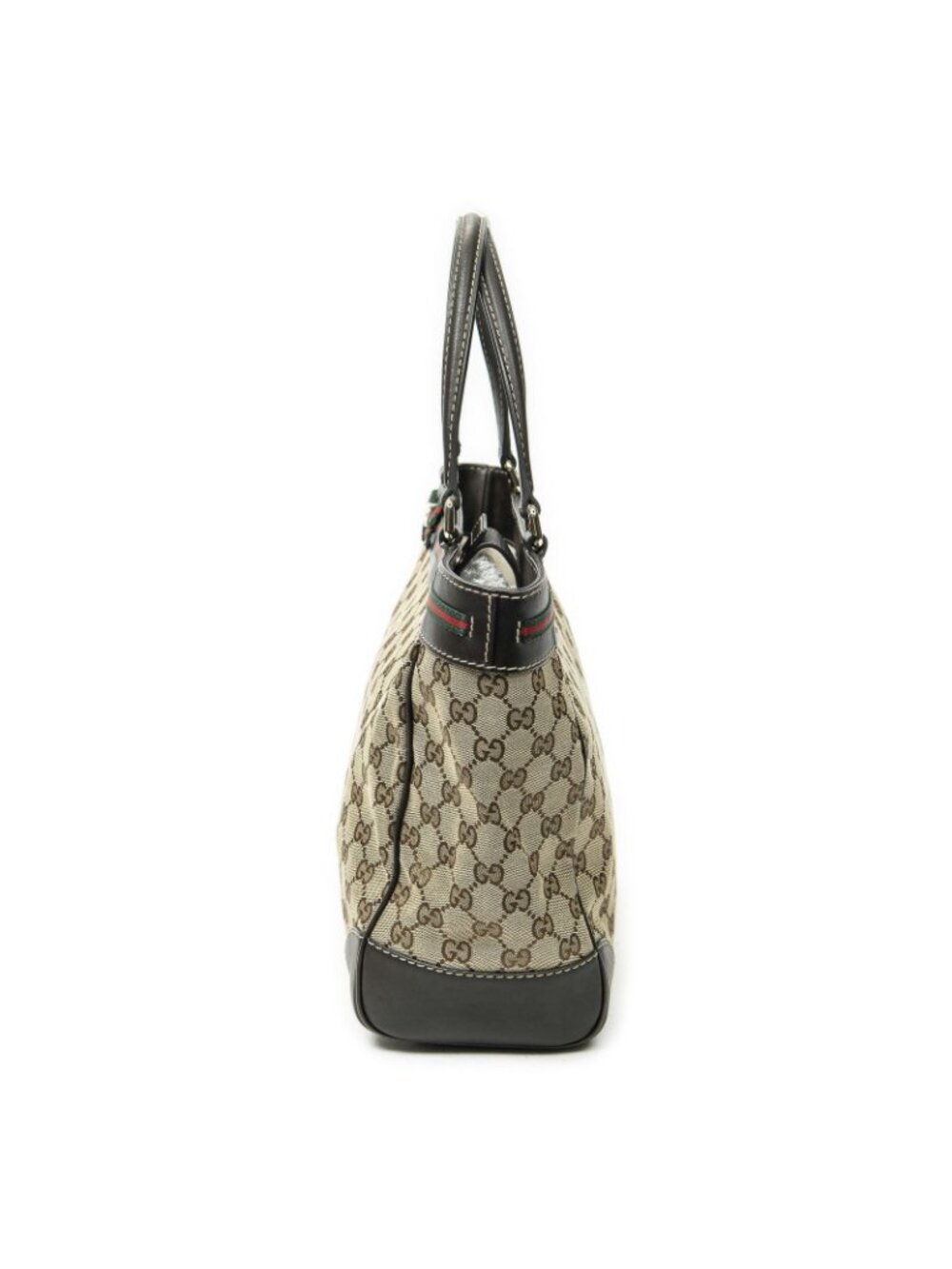 Gucci Tote Beige Brown GG Canvas - Picture 3 of 10